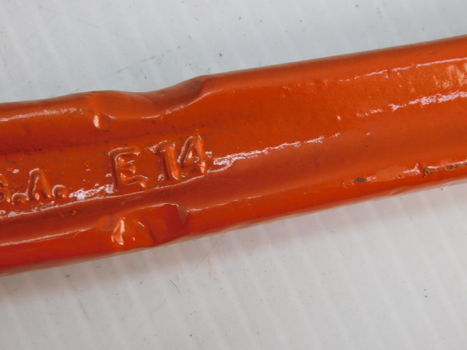 Ridgid Offset Pipe Wrench, E14, Heavy Duty, Restored