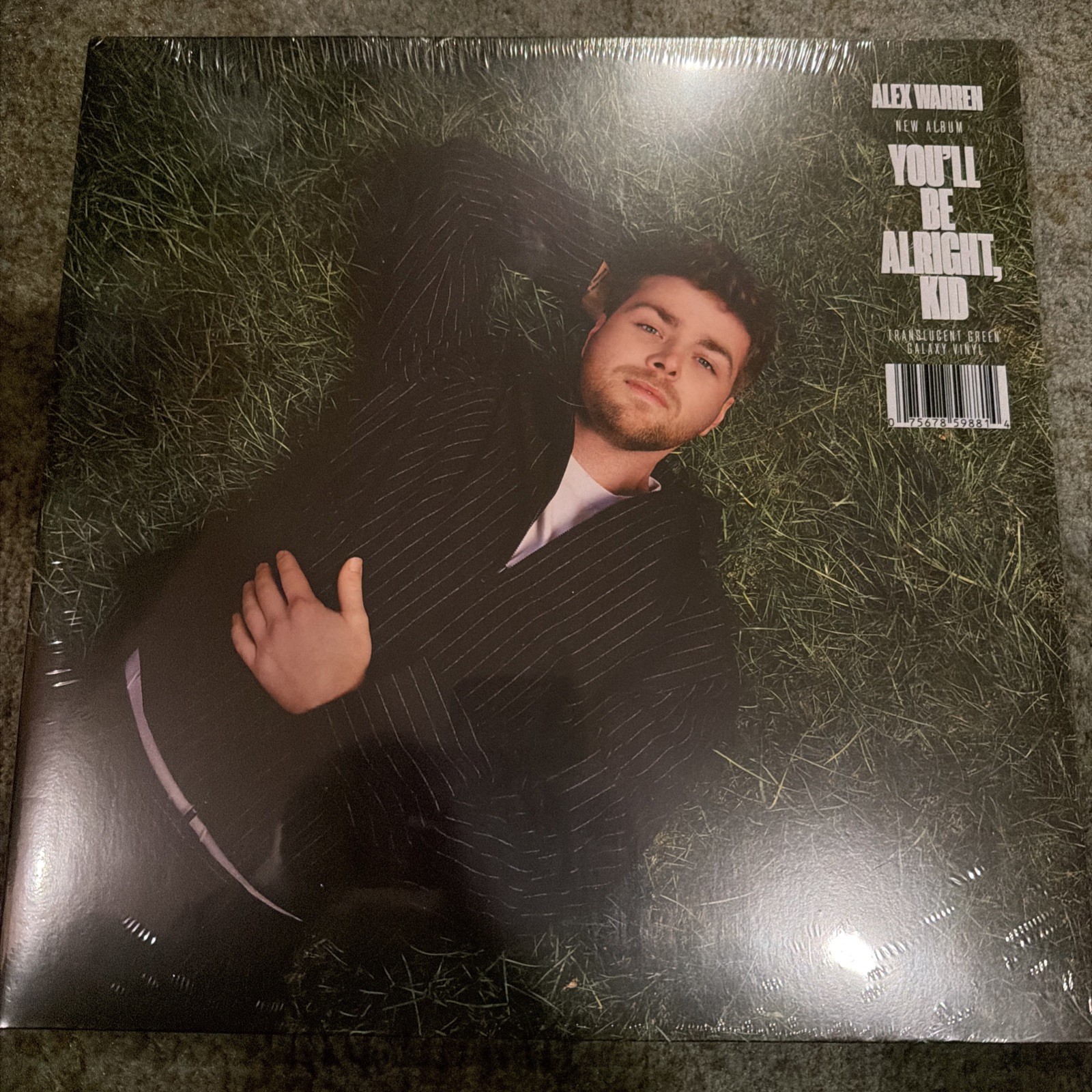 Alex Warren - You'll Be Alright, Kid [New Vinyl LP] Translucent Green Galaxy