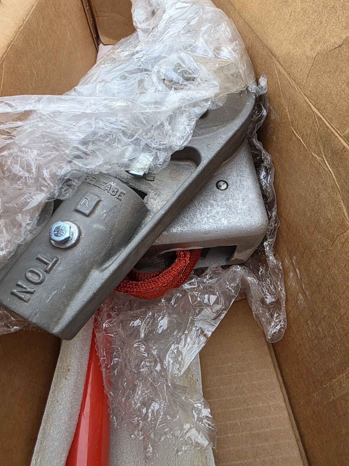 2 Ton Hubbell Chance Strap Hot Hoist