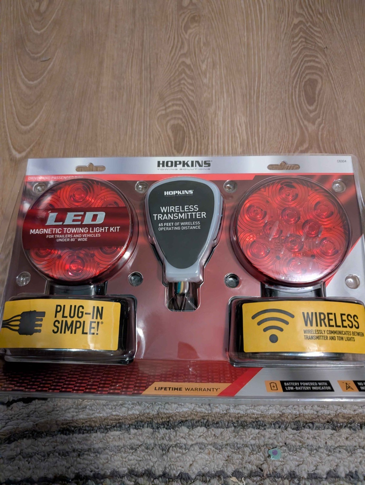 Hopkins Magnetic Towing Light Kit: C6304