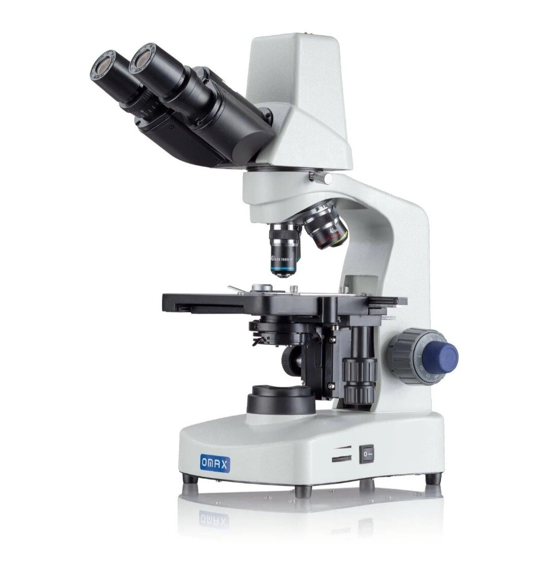 40X-2000X Built-in 3MP Camera Binocular Compound Siedentopf LED Microscope