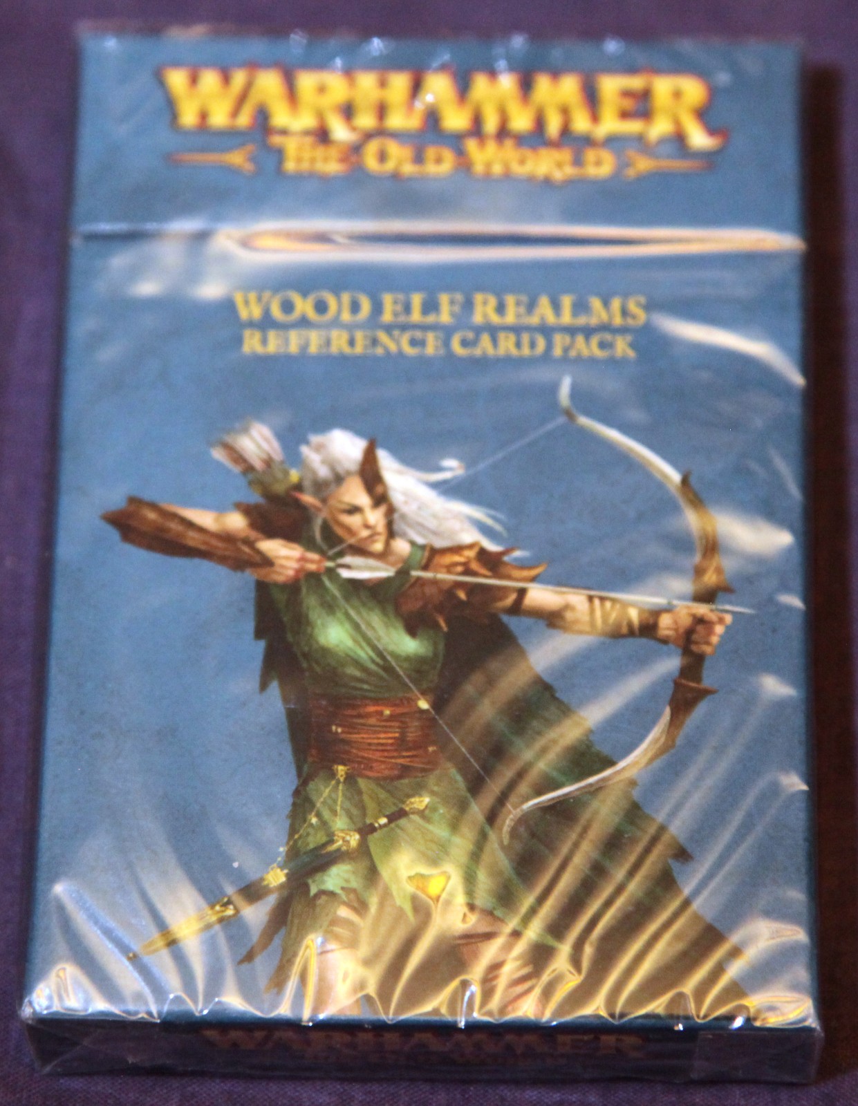 Wood Elf Realms Reference Card Pack, Sealed, Warhammer Fantasy Battles Old World