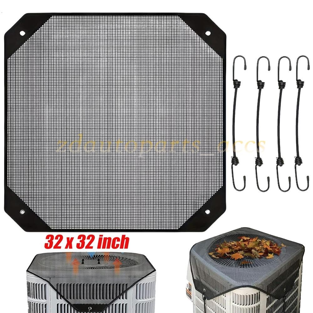 Outside Air Conditioner Mesh Cover Vinyl for Units AC Top Protector at Summer US