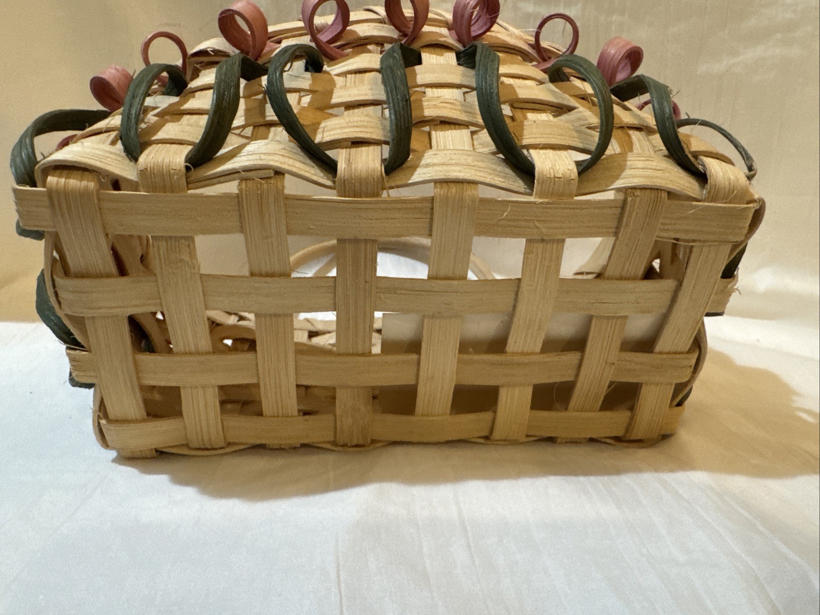 Handmade Basket Tulip 8x4x4
