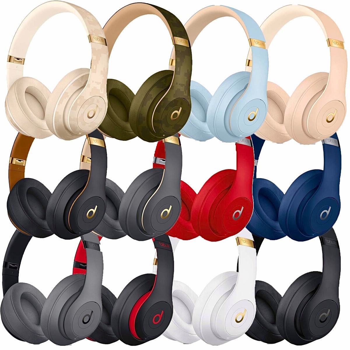 New Sealed- Original Beats Studio3 Skyline Collection Headphones - All Colors