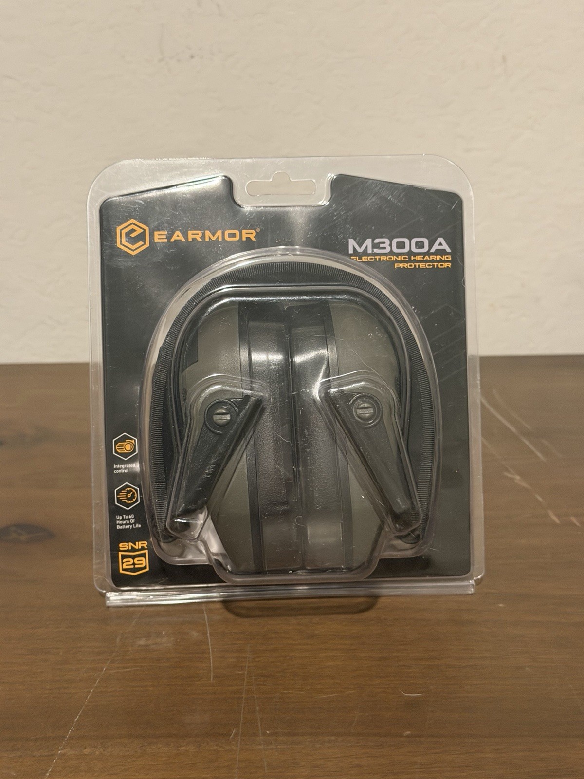 EARMOR M300T Electronic Shooting Ear Protection Earmuffs Bluetooth 5.4 USA Blk