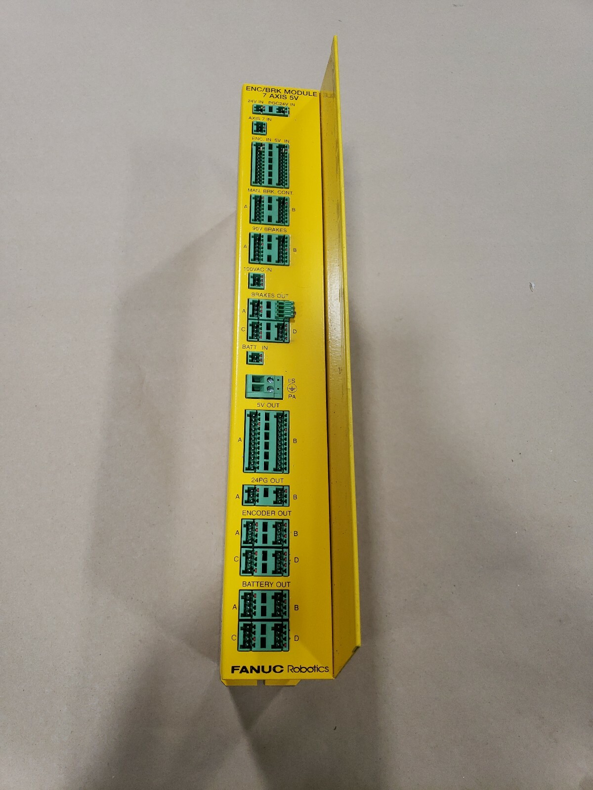 Fanuc Robotics EE-4583-050 Rev B Brake Module 7 Axis #25F15