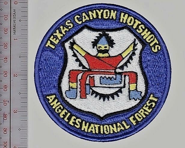 American Indian Zuni Hot Shot Crew California Texas Canyon Hotshots NO TARIFF