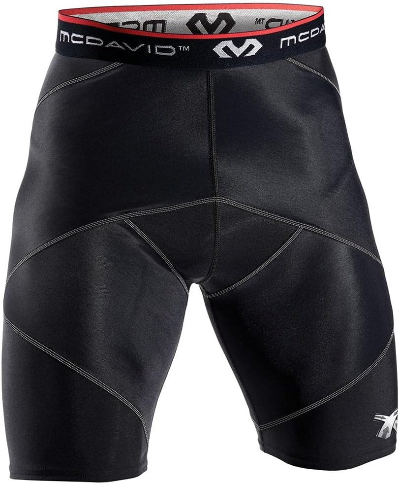 Compression Shorts, Thick Supportive Gym Shorts for Muscle Recovery. Cross Compr