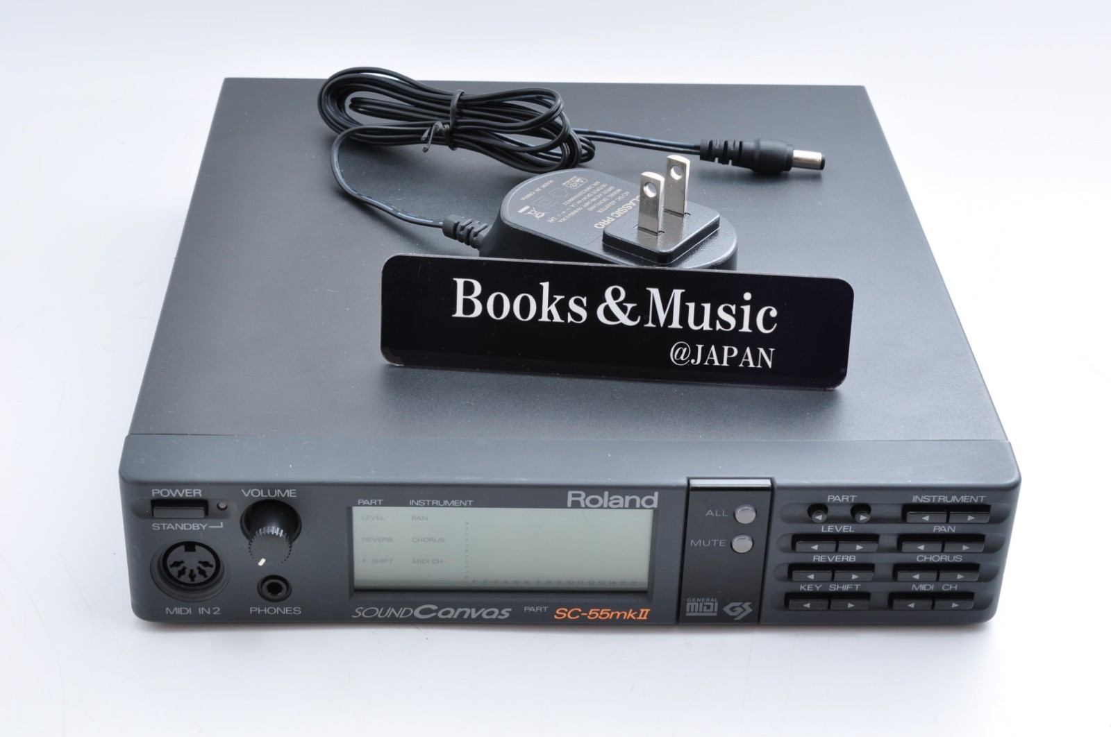 Roland SC-55 mkII SOUND Canvas Made in Japan 1993 w/Adapter Workingz ZF20680