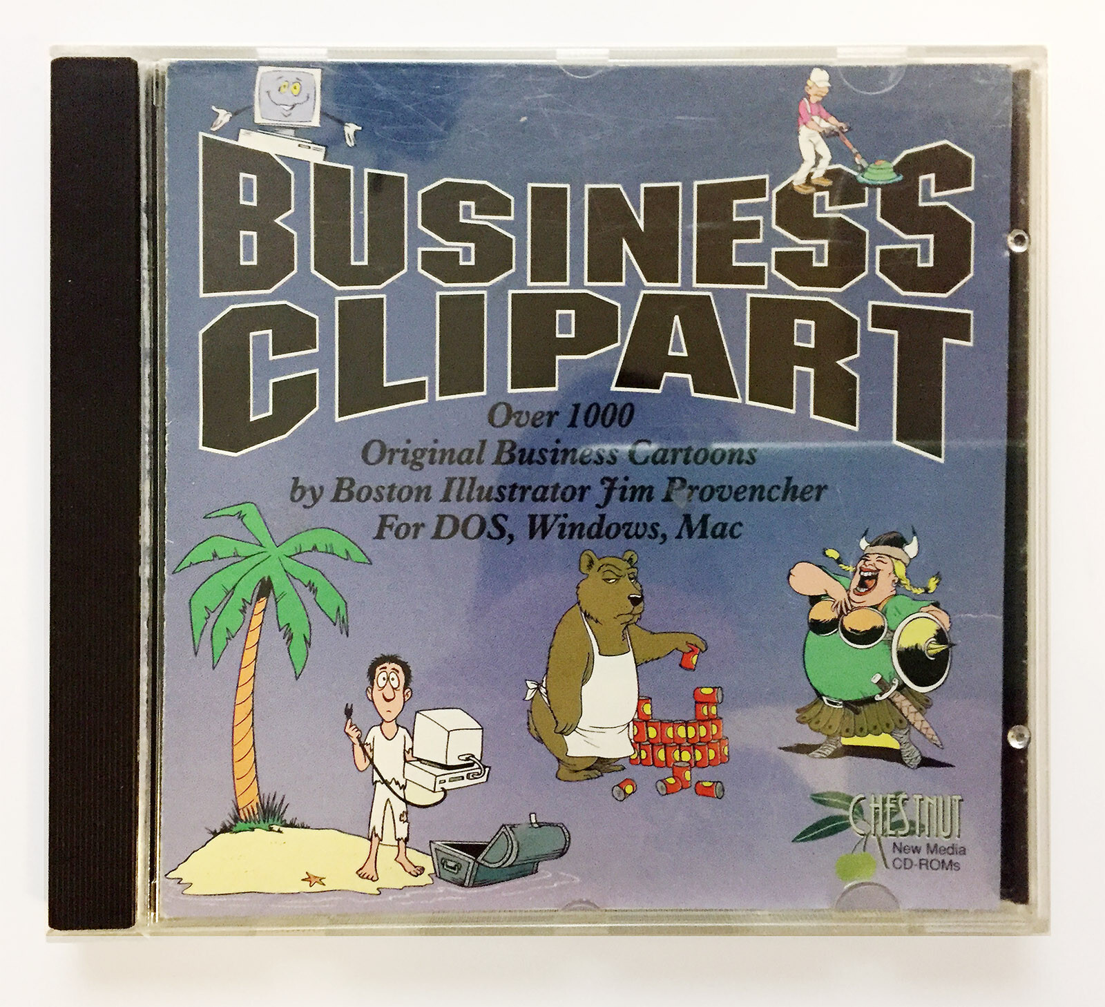 Business Cartoons Clipart CD by Jim Provencher 1,000 images