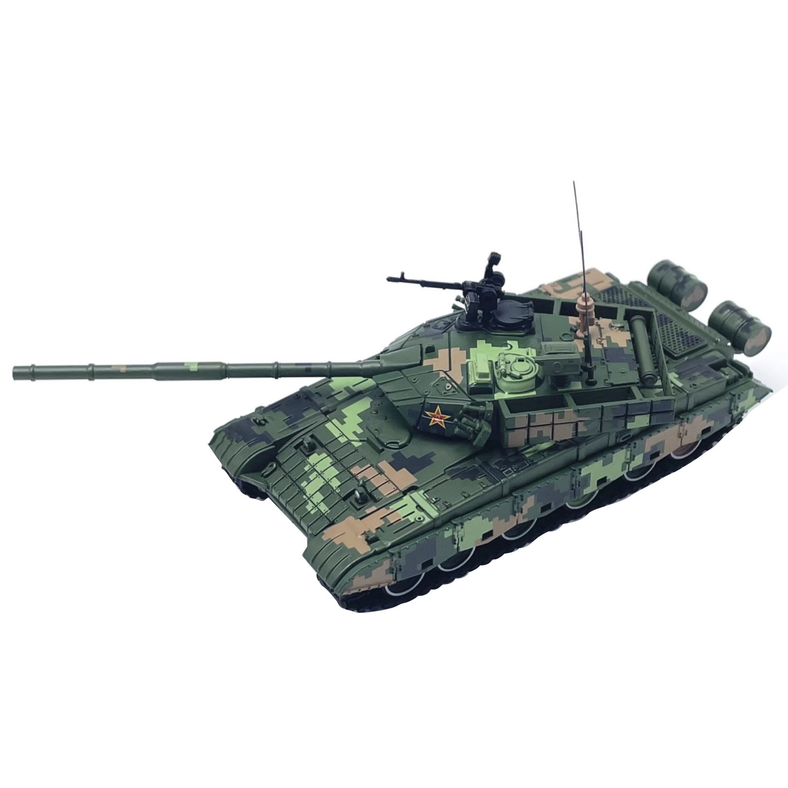 16cm Diecast Alloy 1/72 Chinese PLA ZTZ-99 Main Battle Tank Model Display