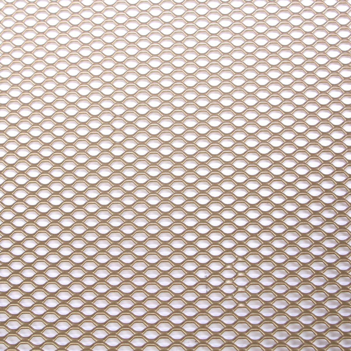 57364 24 In. X 48 In. Brass Expandable Aluminum Sheet