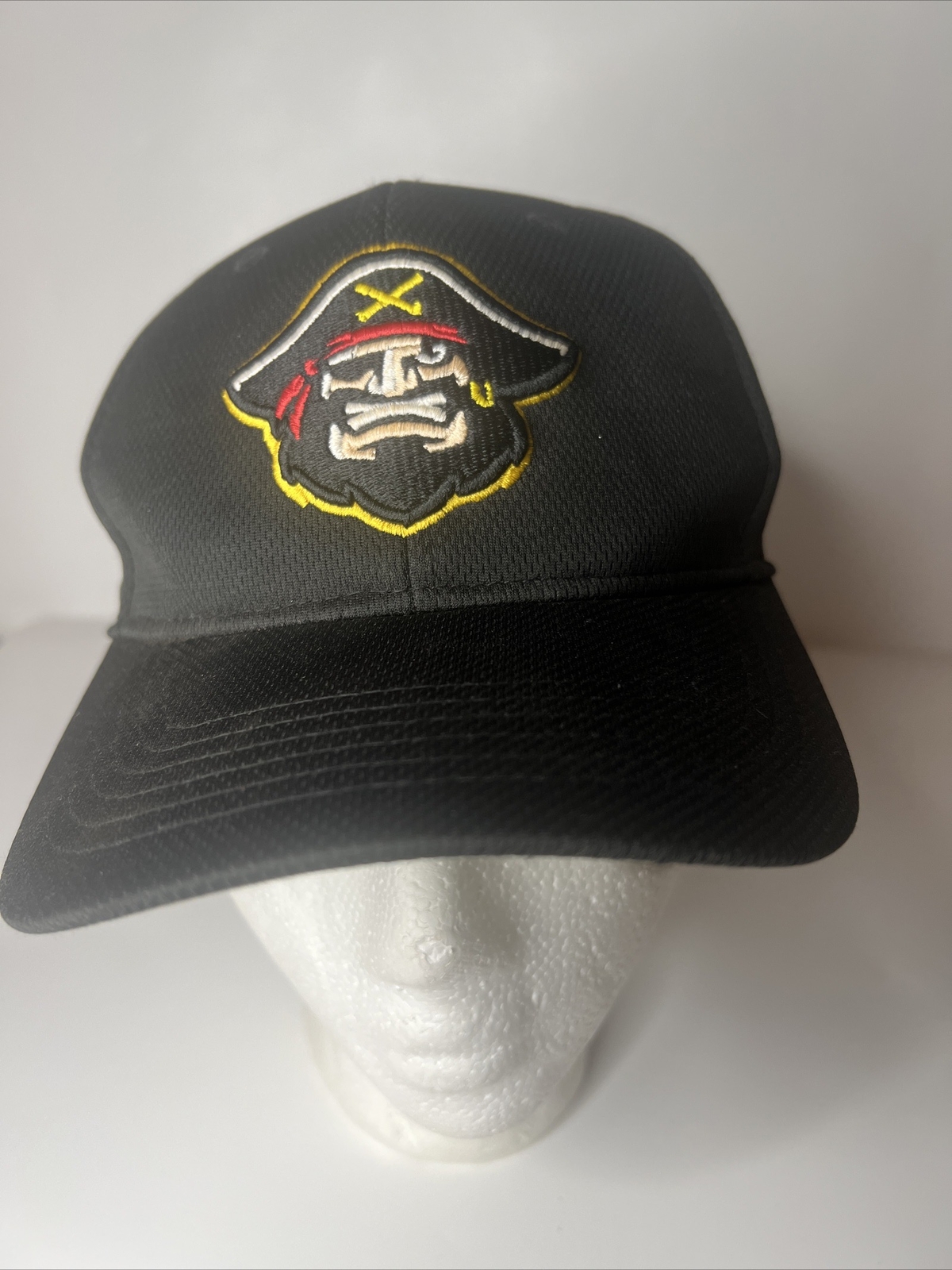 BRANDENTON MARAUDERS (Pirate Hat) MENS BASEBALL HAT BLACK OC SPORTS Minor League