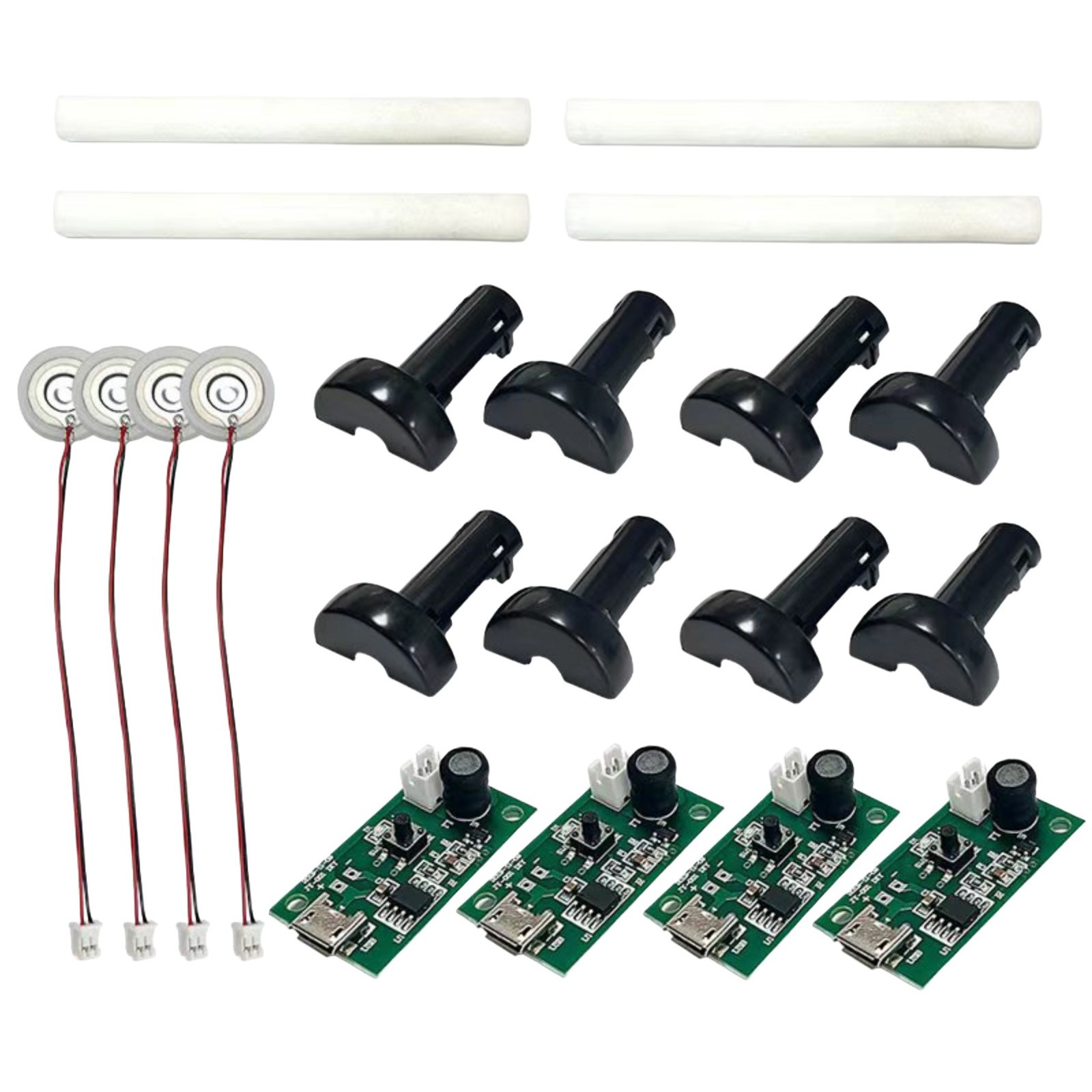 For Air Fogger Device 4PCS USB Mist Maker Driver Board Atomizer Set High Quality