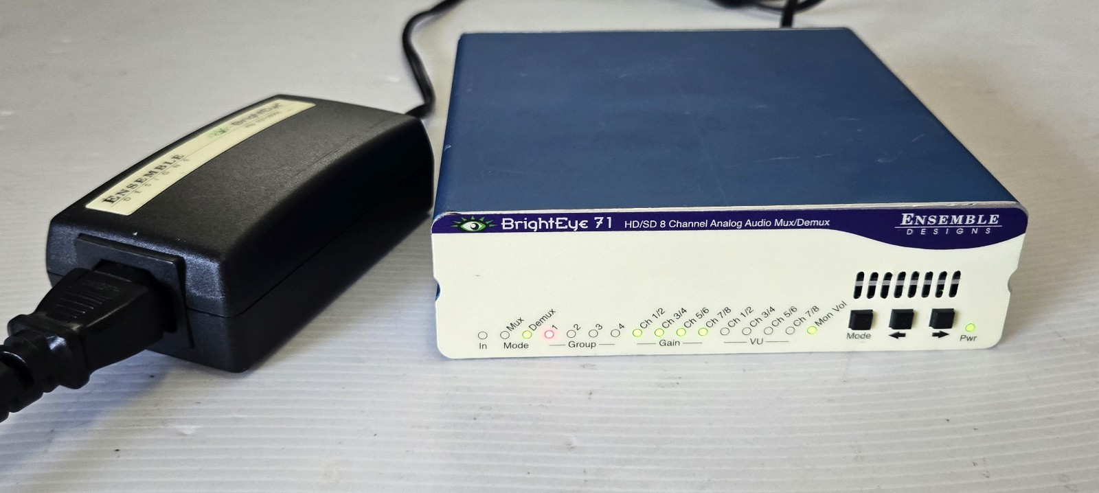 Ensemble Designs BrightEye 71 HD/SD 8 Channel Analog Audio Embedder/Dembe
