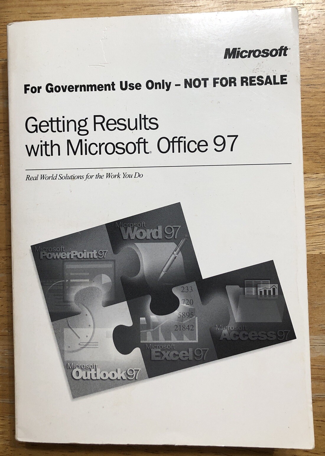 Microsoft Office 97 For Government Use Only