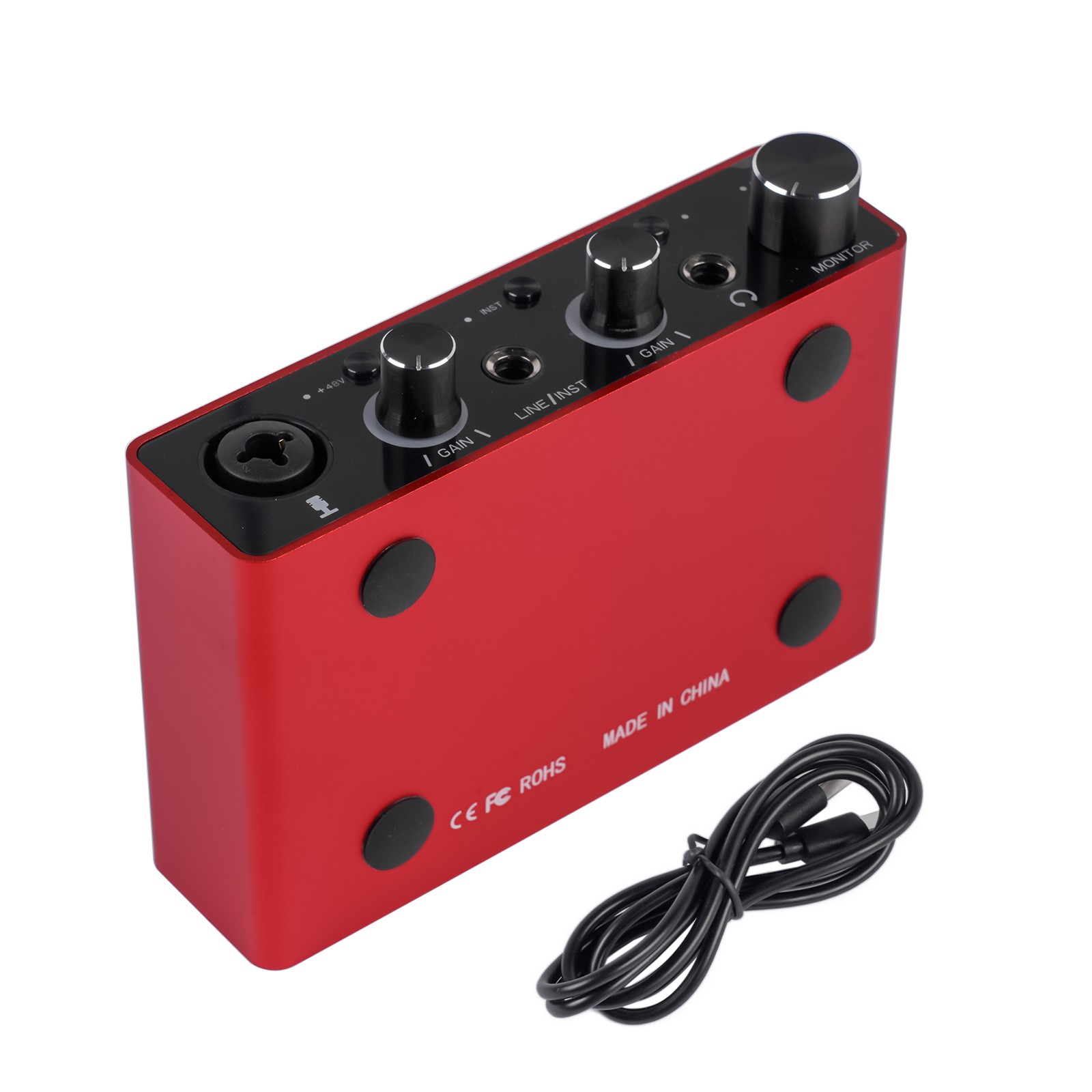 USB Audio Interface (Gen 3) for Recording Songwriting Streaming Home or Studio