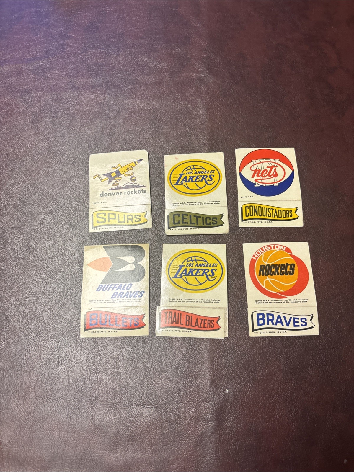 NBA Vintage Stickers (6)