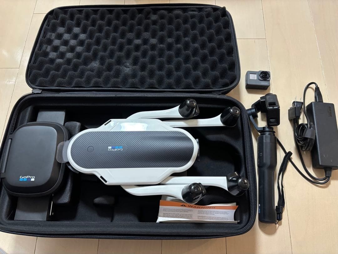 Gopro Karma Drone Hero5 Bundle Stabilizer Grip + Accessories Portable Foldable