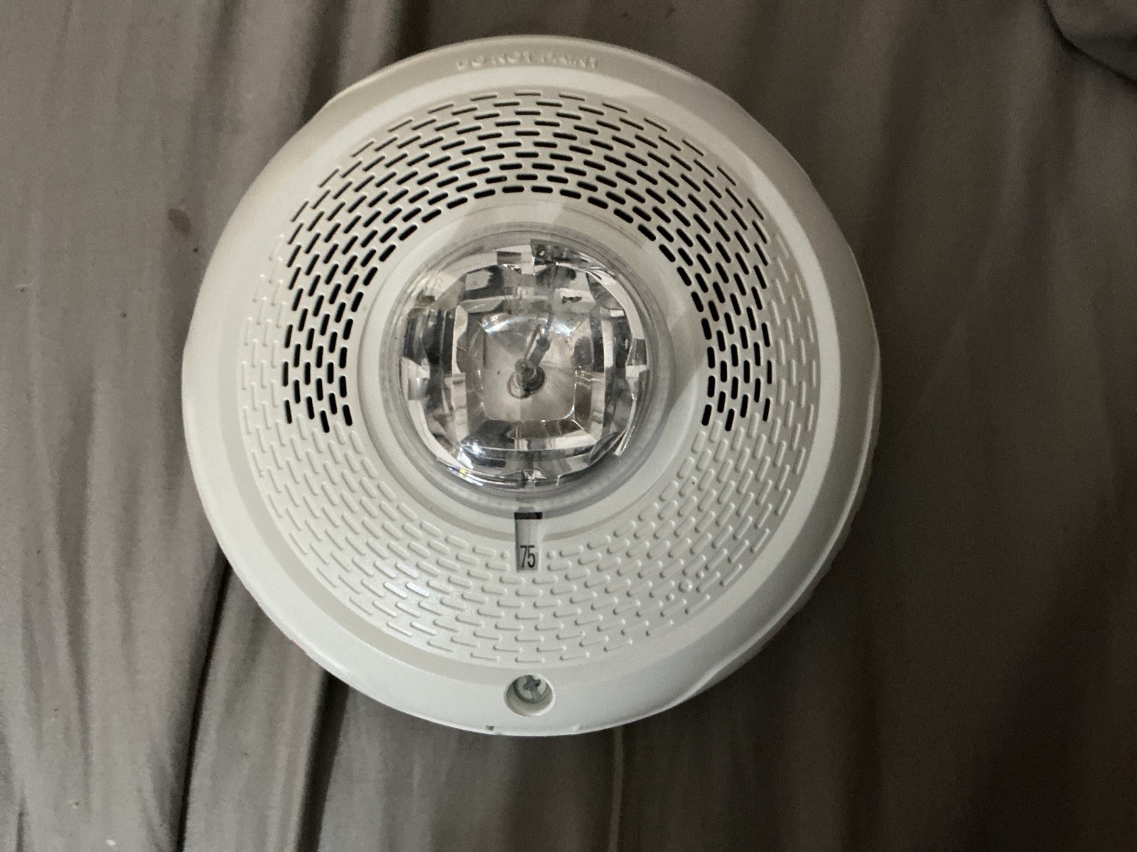 System Sensor SPSCWL Fire Alarm Speaker Strobe Ceiling White