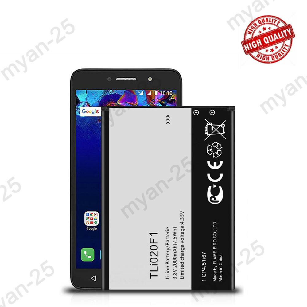 For Tracfone Alcatel Raven A574BL Replacement Battery TLi020F1 TLi020F2