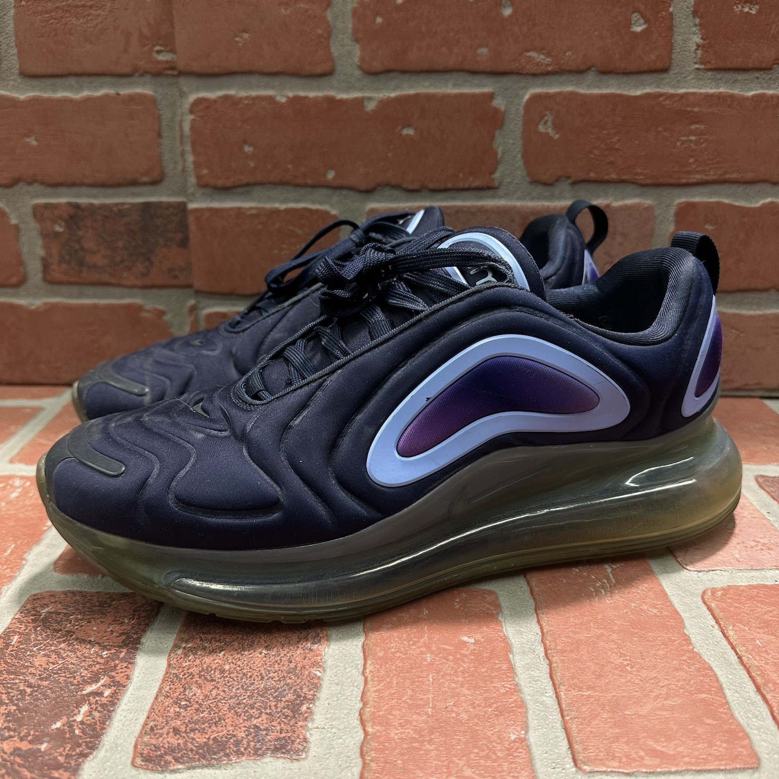 NIKE AIR MAX 270 OBSIDIAN BLUE FURY ATHLETIC MENS AO2924 402 NO BOX SZ 10.5 S32