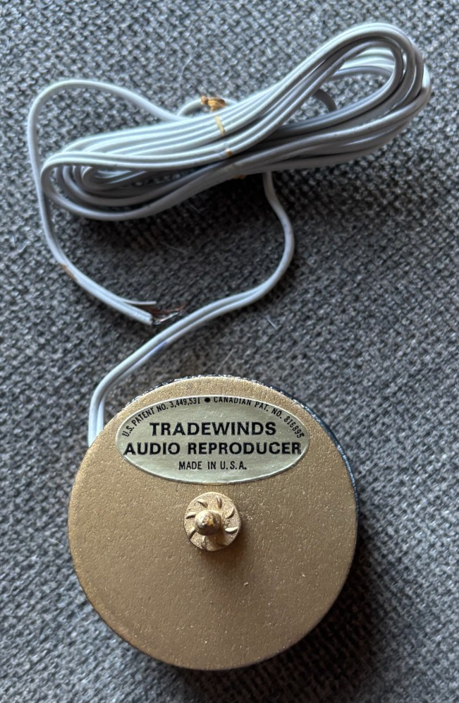 Vintage Tradewinds Specialties Acoustic 2000 Audio Reproducer Manhattan Beach