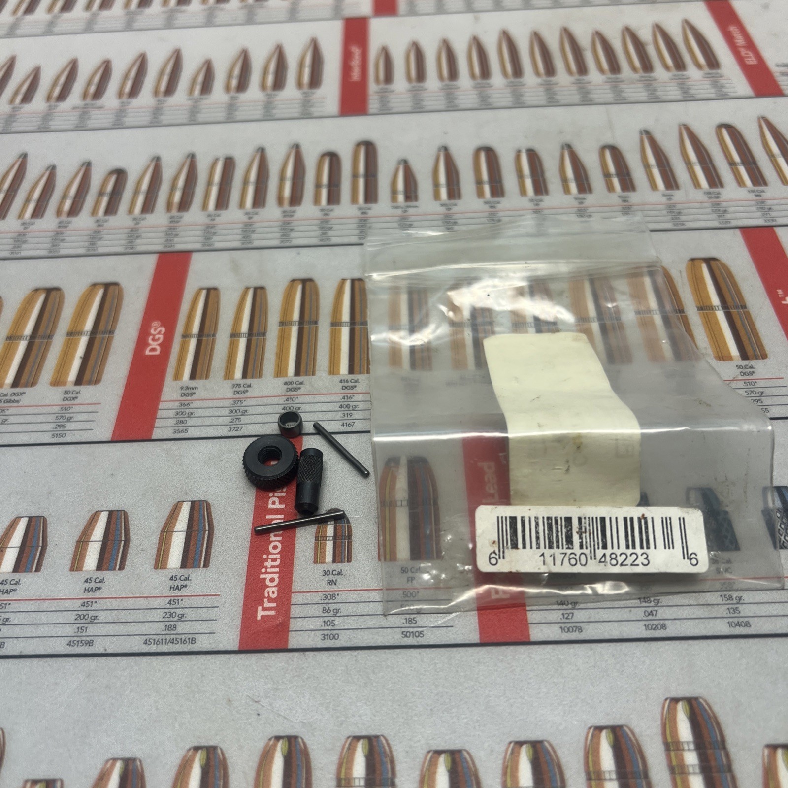 48223 REDDING 22 CAL 5.56 CARBIDE SIZE BUTTON KIT - NOS