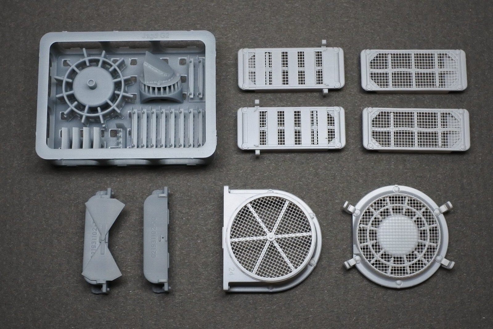 MausModeler mv35-033 1/35 WWII German Jagdpanther G2 Engine deck grill