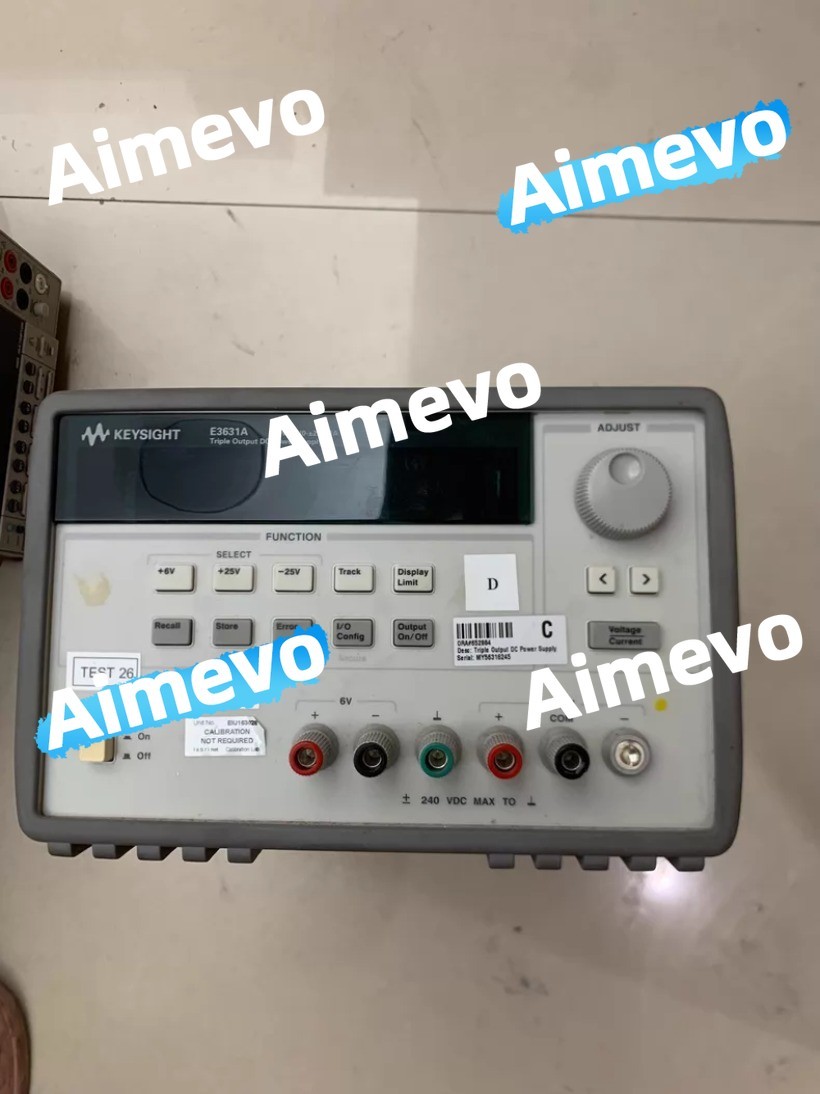 Agilent Keysight E3631A Triple Output DC Power Supply
