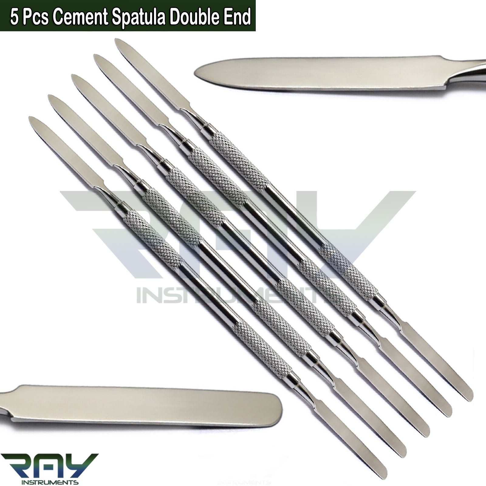 X5 Dental Cement Mixing Spatula Double Ended Restorative Laboratory Instruments