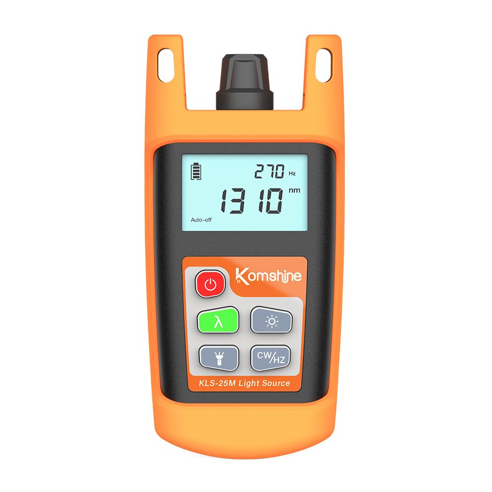 KLS-25M Compact Fiber Optic Light Source with Universal Interface & Case