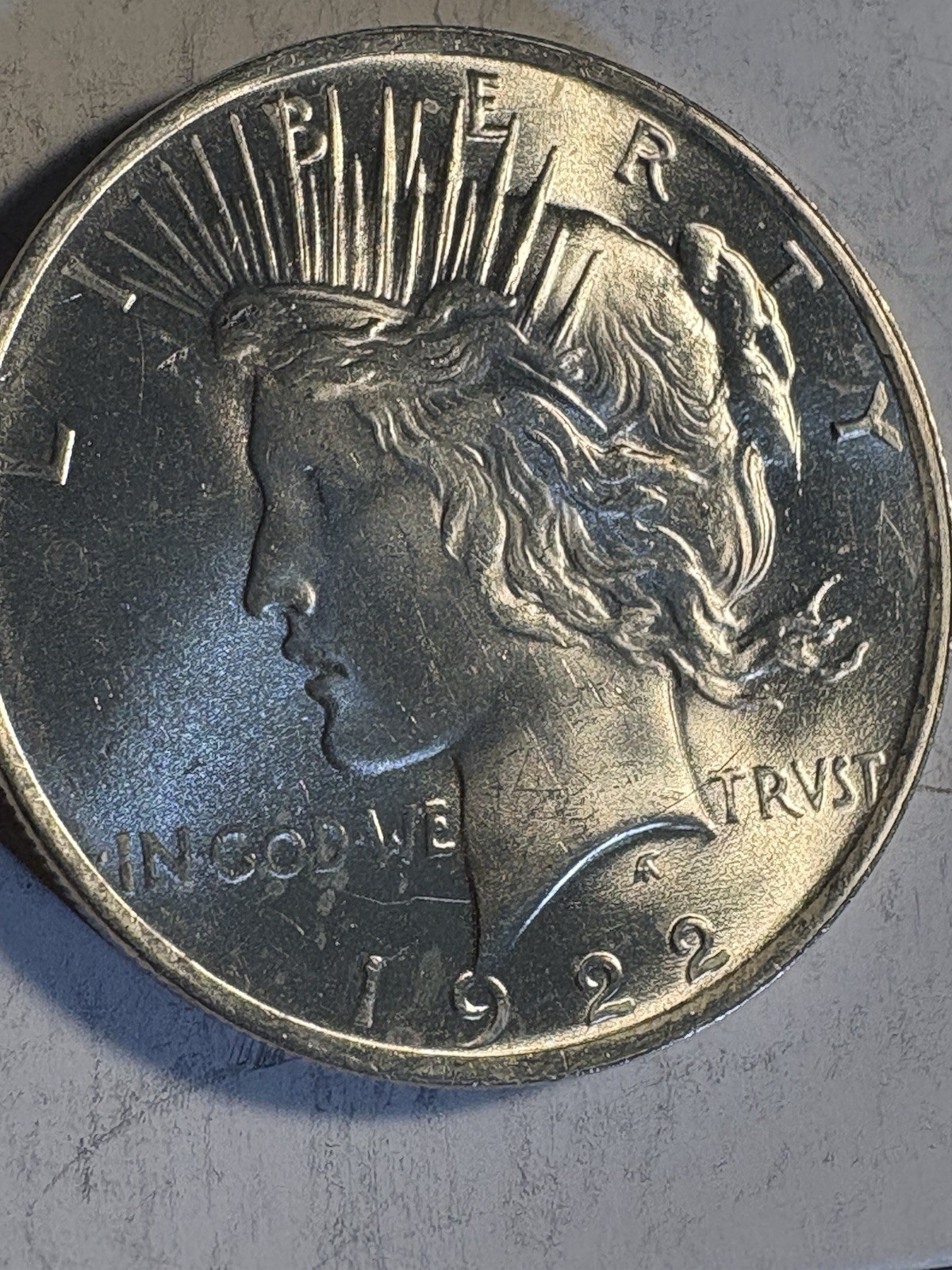 1922-1925 - 90% Silver Peace Dollar Random Year/Mint BRILLIANT UNCIRCULATED BU