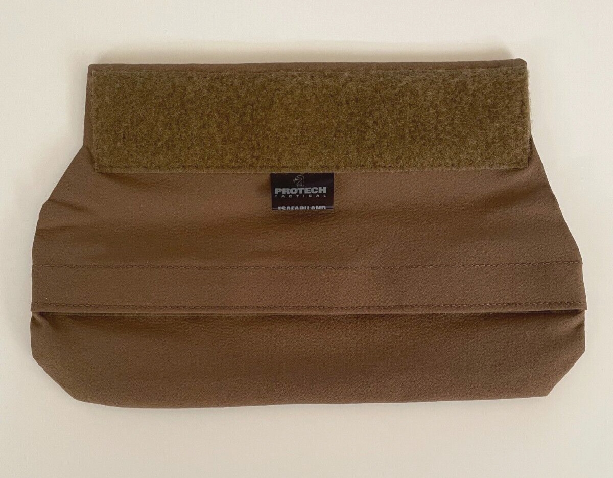 PROTECH Lower Abdomen/Spine Protector Accessory Coyote Brown AWS Hook/Loop
