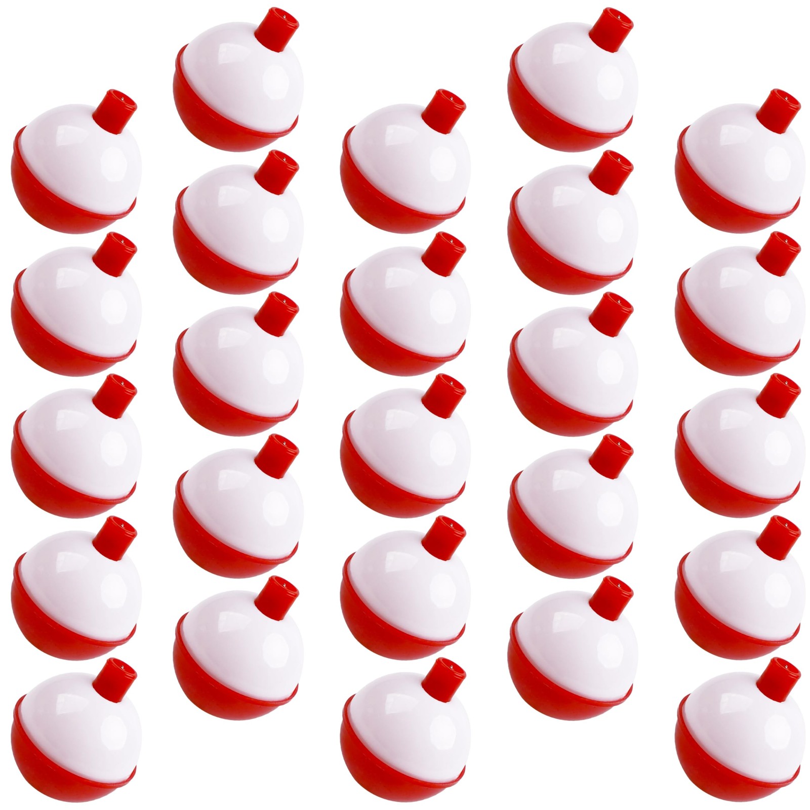 Fishing Bobbers Fishing Floats and Bobbers ABS Push Button Fishing Round Buoy...