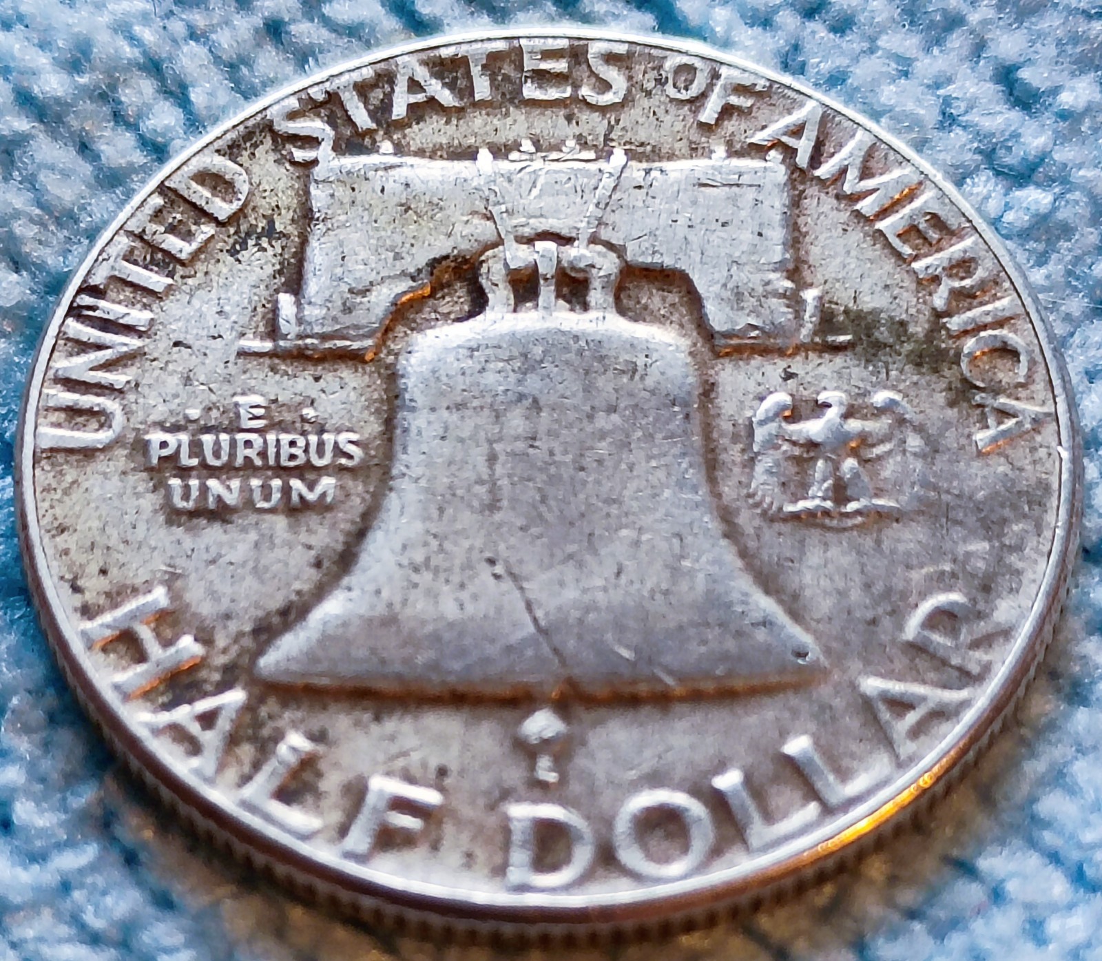 90% SILVER FRANKLIN HALF DOLLAR USA 1952 P