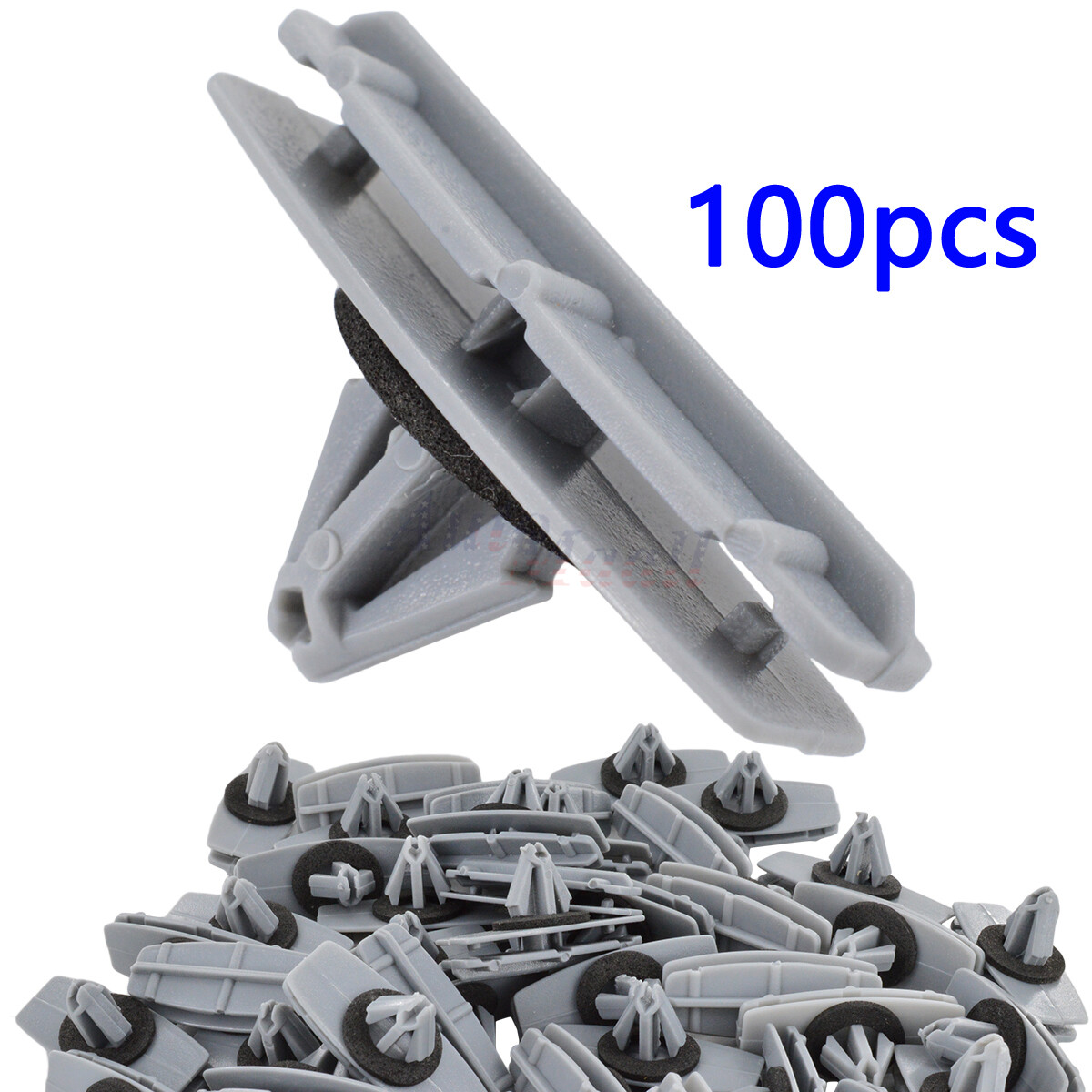 100pcs Fender Flare Clip Rocker Moulding Retainer For Jeep Wrangler Unlimited JK