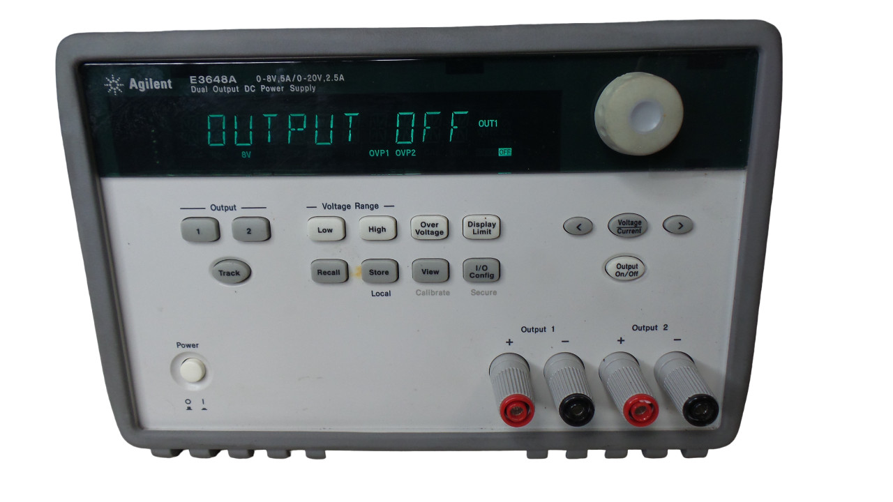 Agilent E3648A Dual Output DC Power Supply - Free Shipping