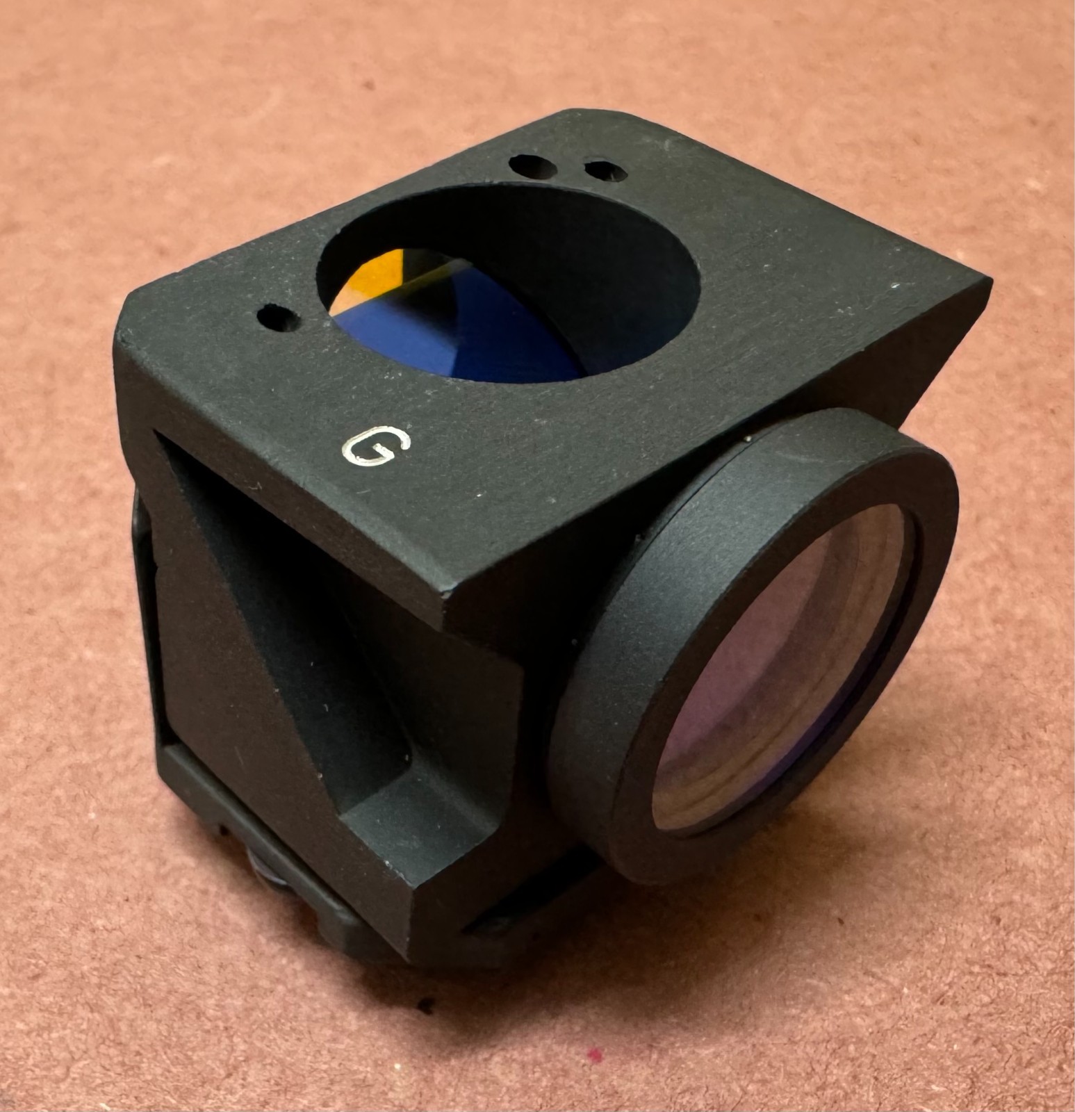 Leitz "G" Microscope Fluorescence Filter Cube Ploemopak BLUE Excitation