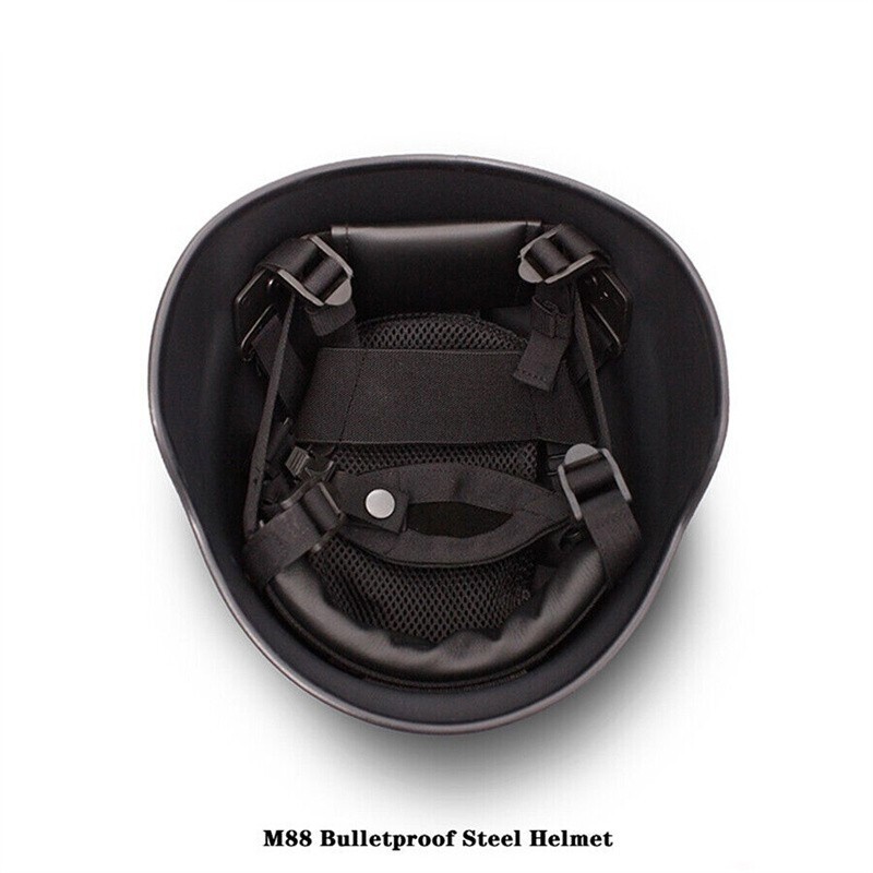 IN US! M88 PE Bulletproof Helmet & Ballistic Face Shield NIJ 3A Protection Gear