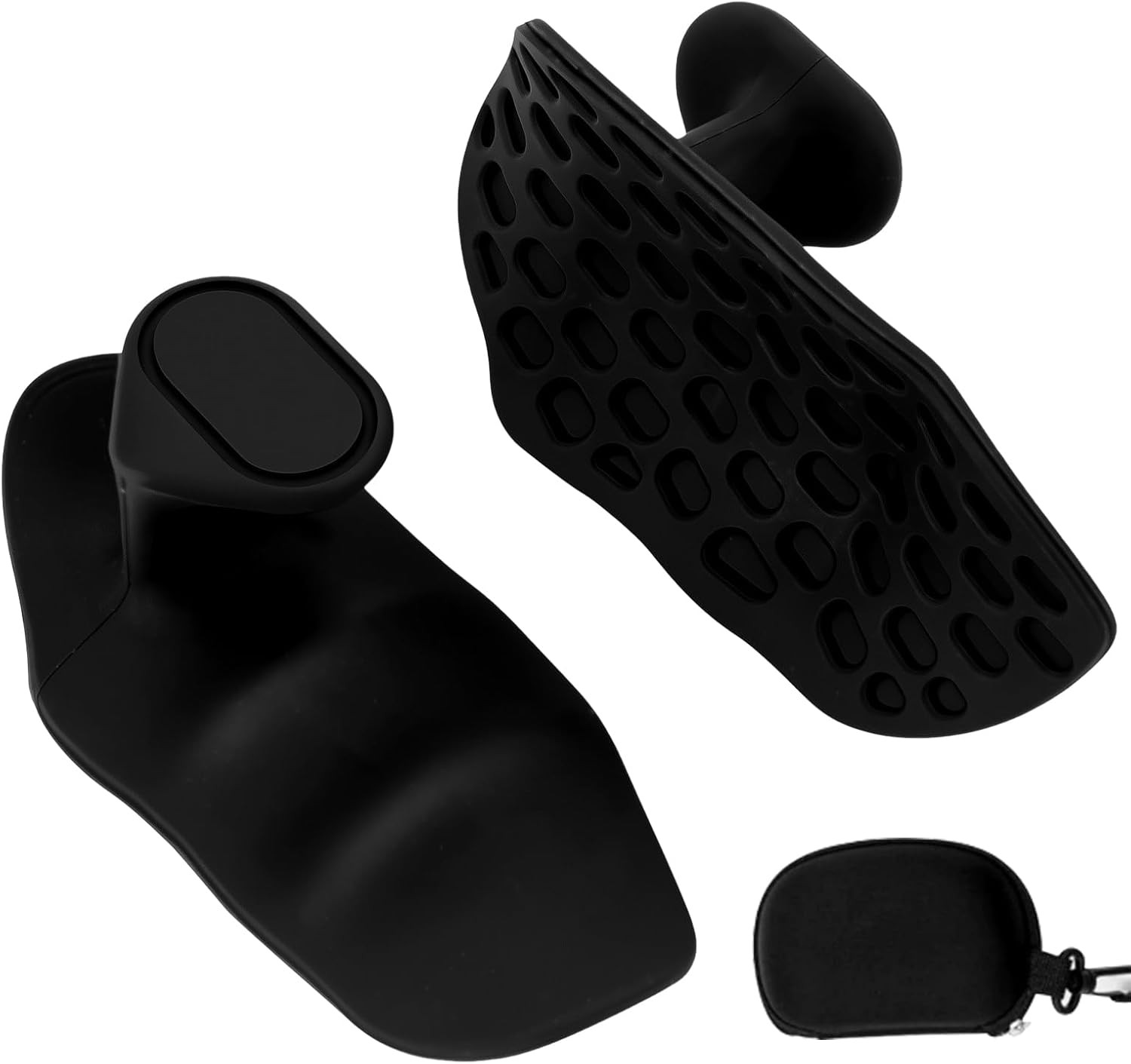 Silicone Gym Hand Grips - Workout Gloves Alternative for Weightlifting, Pull-Ups
