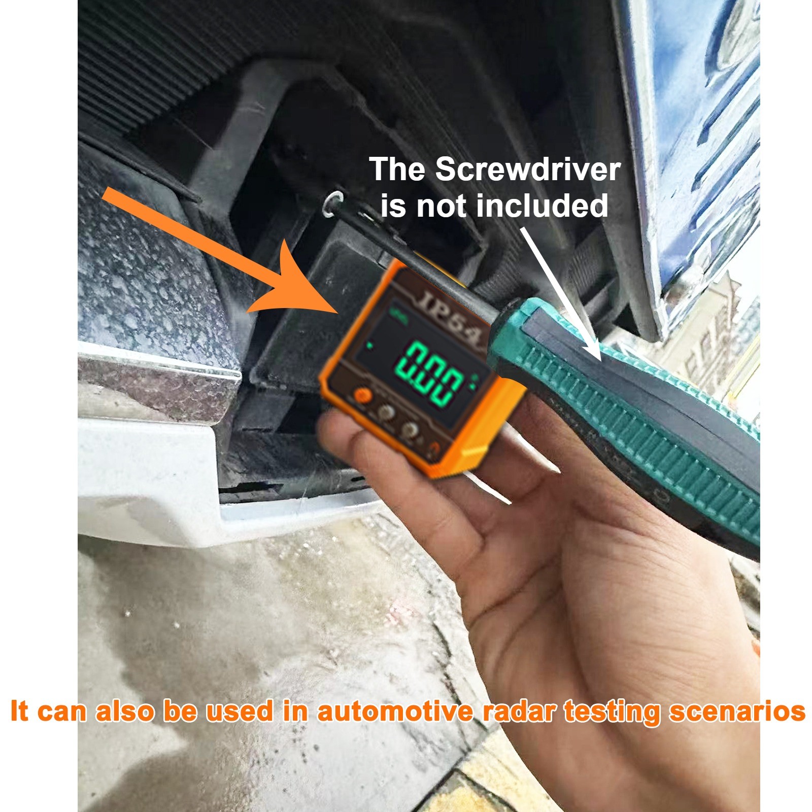 Digital Angle Magnetic Protractor for ADAS Calibration Auto Angle Measurement