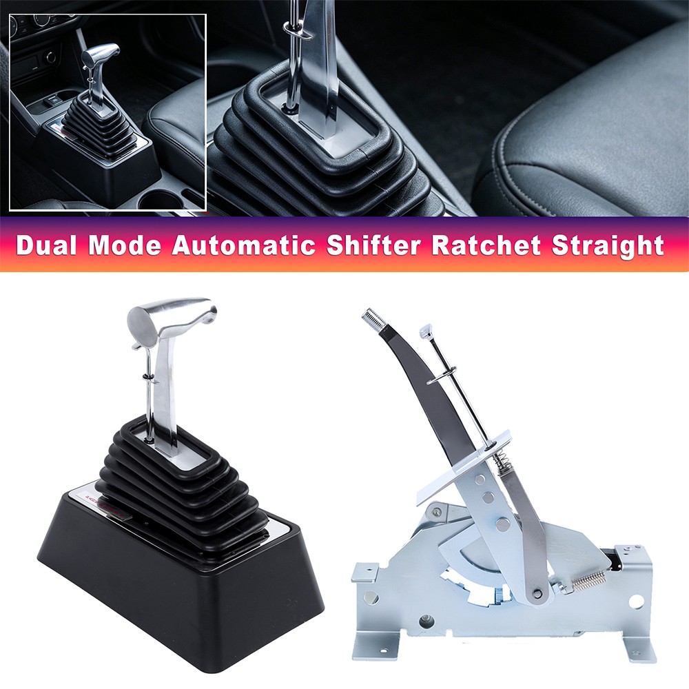 B&M 80675 Dual Mode Ratchet Shifter Kit For GM TH400/TH350 Ford C4/C6 Mopar A727