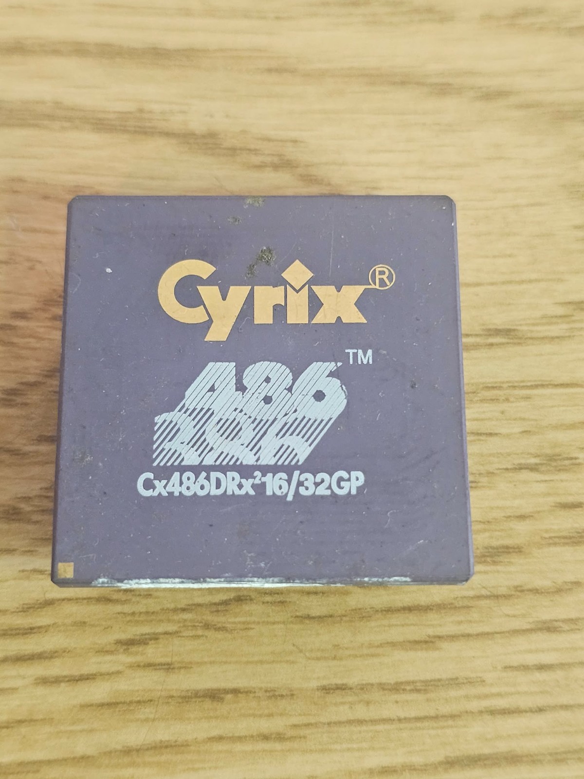 Retro Rare SPEC Cyrix Cx486DRx2-16/32GP 386DX-to-486 Upgrade CPU PGA132 Vintage