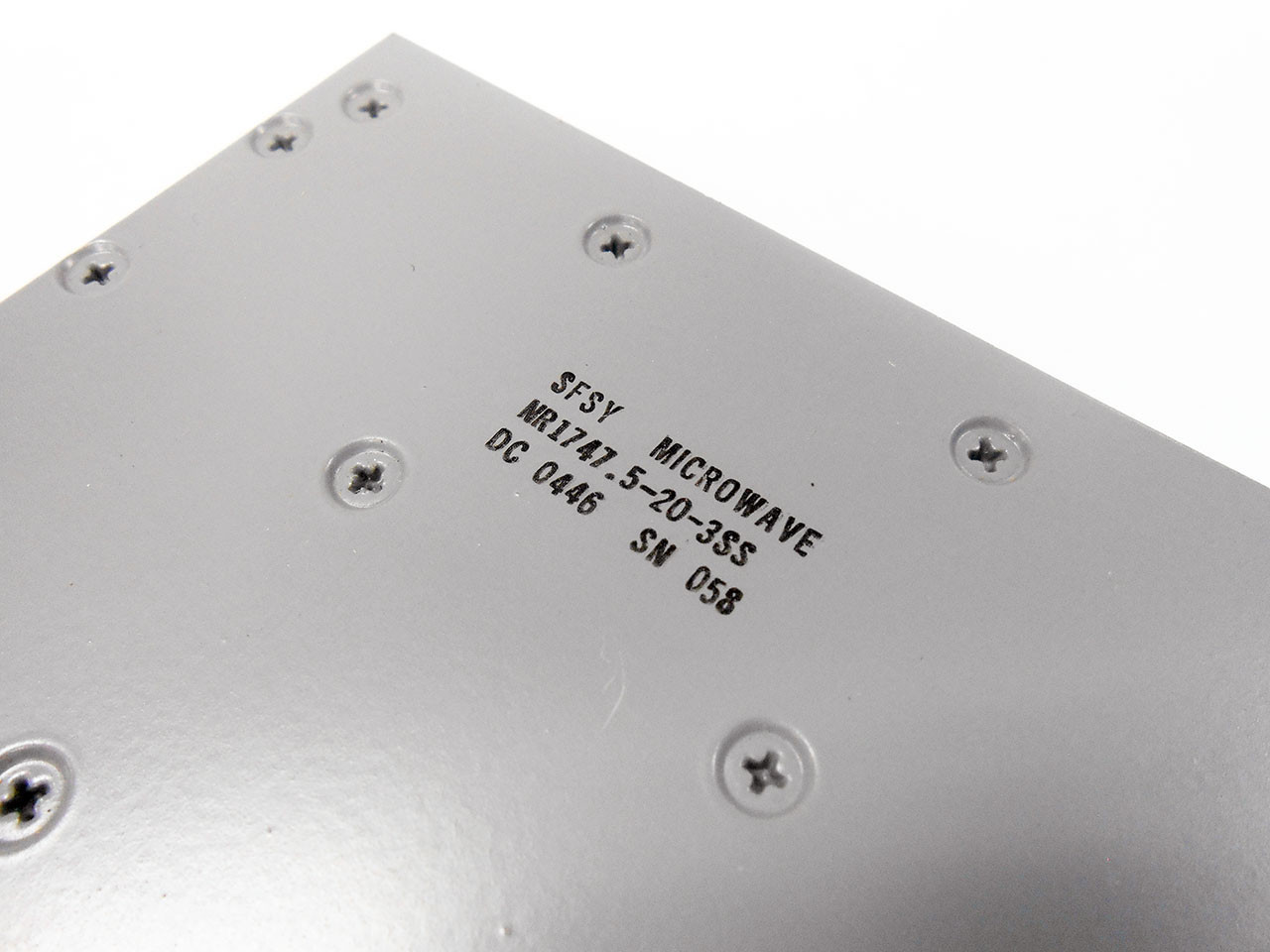 SFSY MICROWAVE NR1747.5-20-3SS