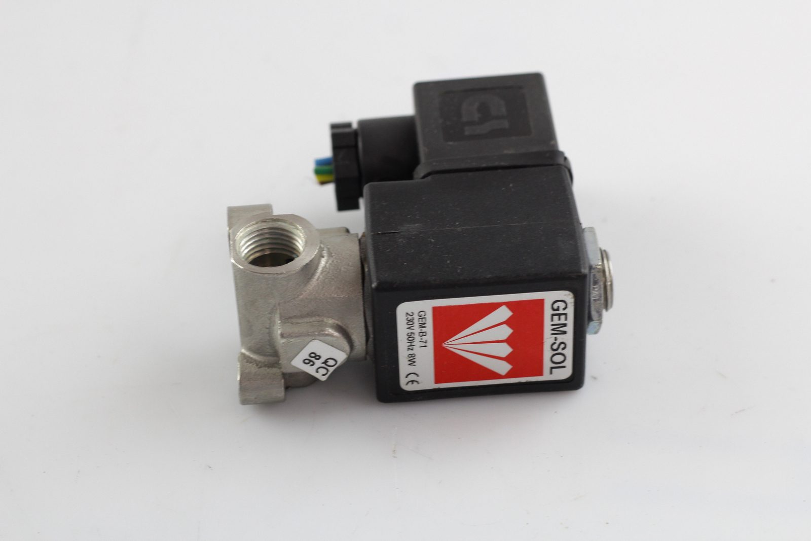 LOT OF 5 GEM-SOL GEM-B-71 SOLENOID COIL 230V 8W