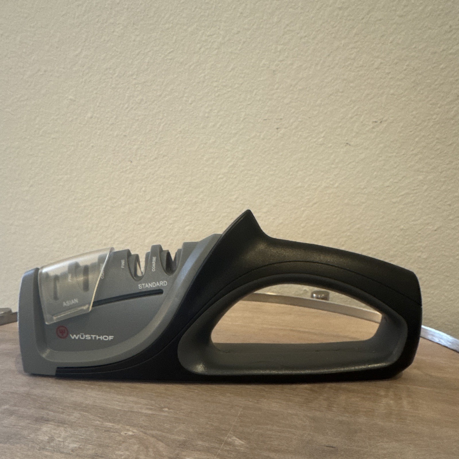 WÜSTHOF 4 Stage Manual Pull-Through Knife Sharpener, Coarse/Fine NEW