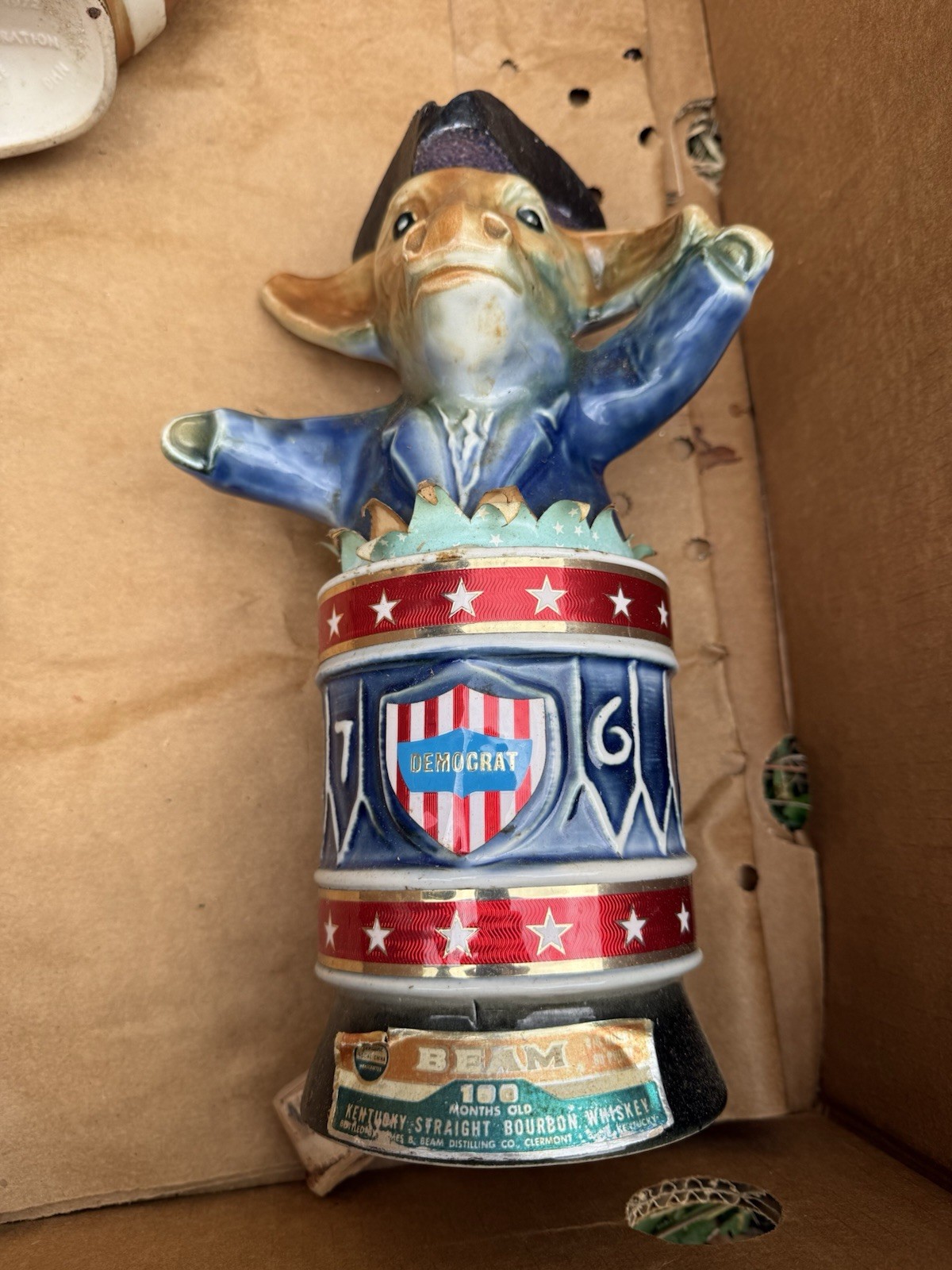 Democrats Liquor Bottle