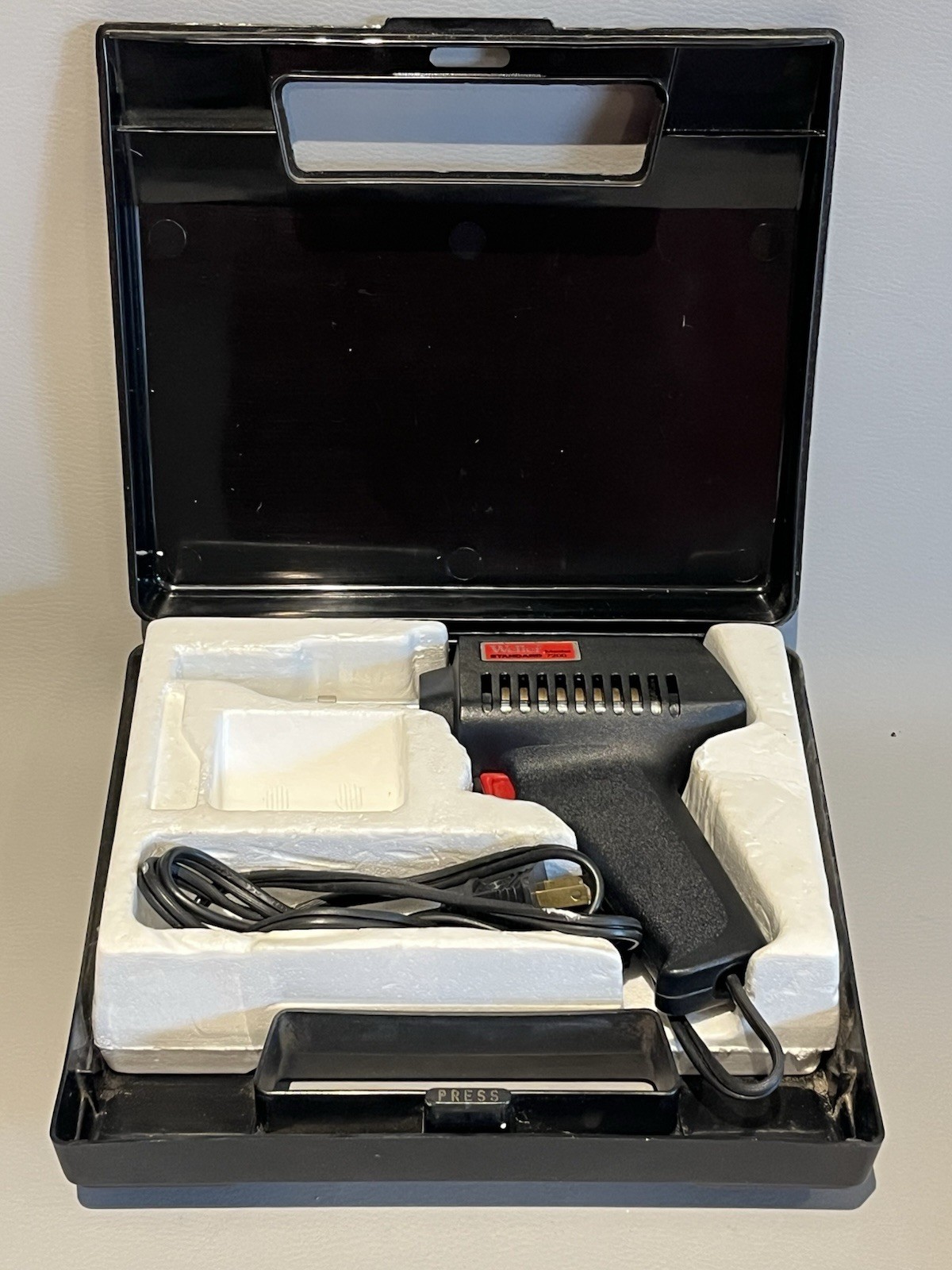 Vintage Weller Model 7200 Electric Soldering Iron with Plastic Case - Tested